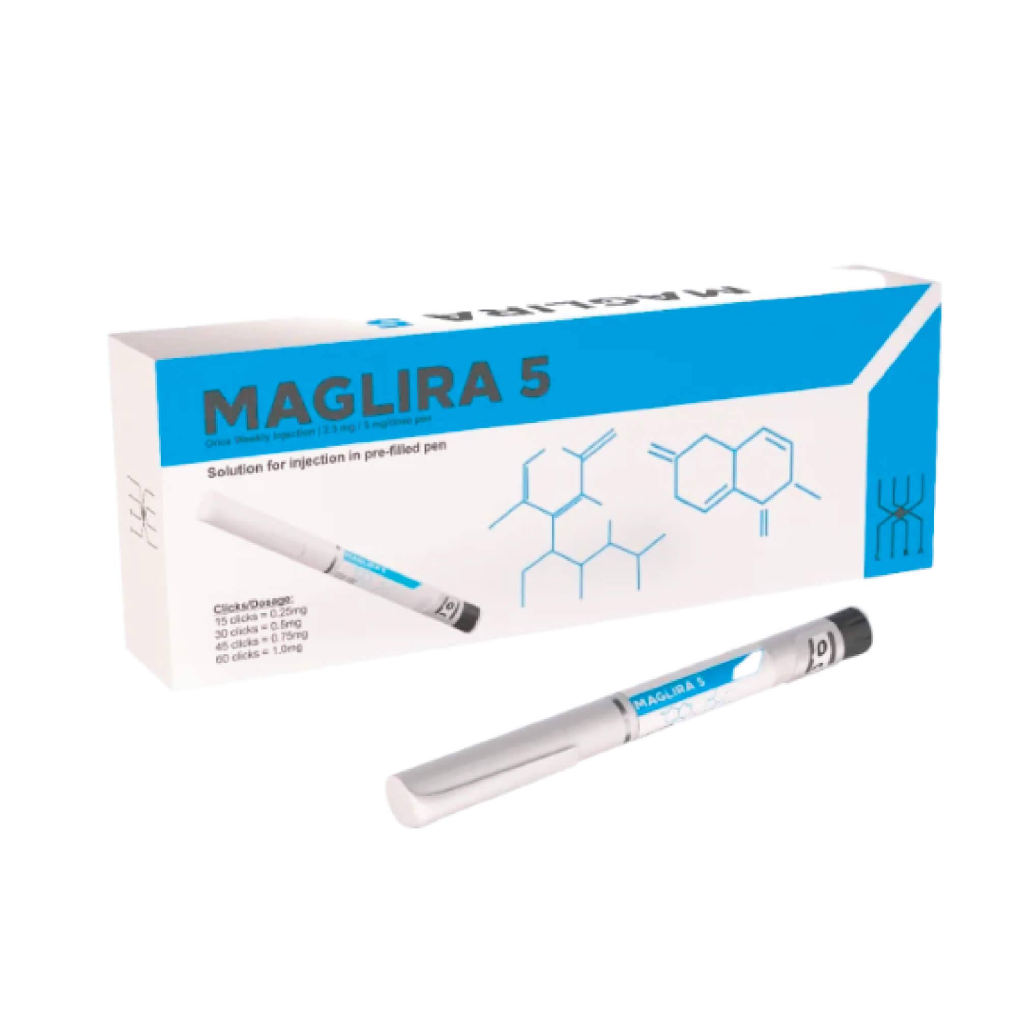 U.P.A - Maglira/Semaglutide 5mg Pre-Filled Pen | GLP-1 Weight Loss Pen